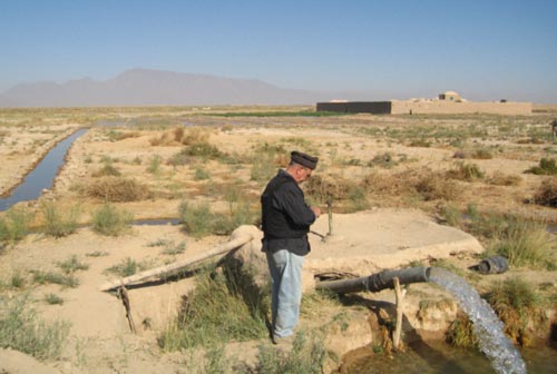 Afghanistan irrigation well